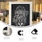 Flash Furniture Whitewash Magnetic Table/Hanging Chalkboards, 10PK 10-HFKHD-GDIS-CRE8-522315-GG - alternate 6